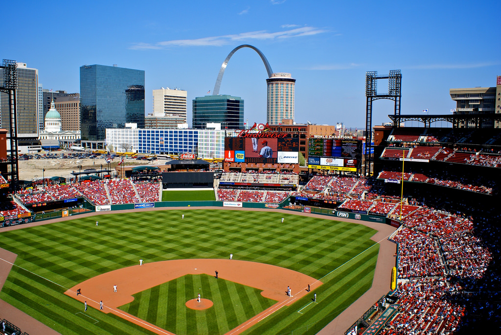 Busch Stadium - St. Louis Cardinals Editorial Stock Photo - Image