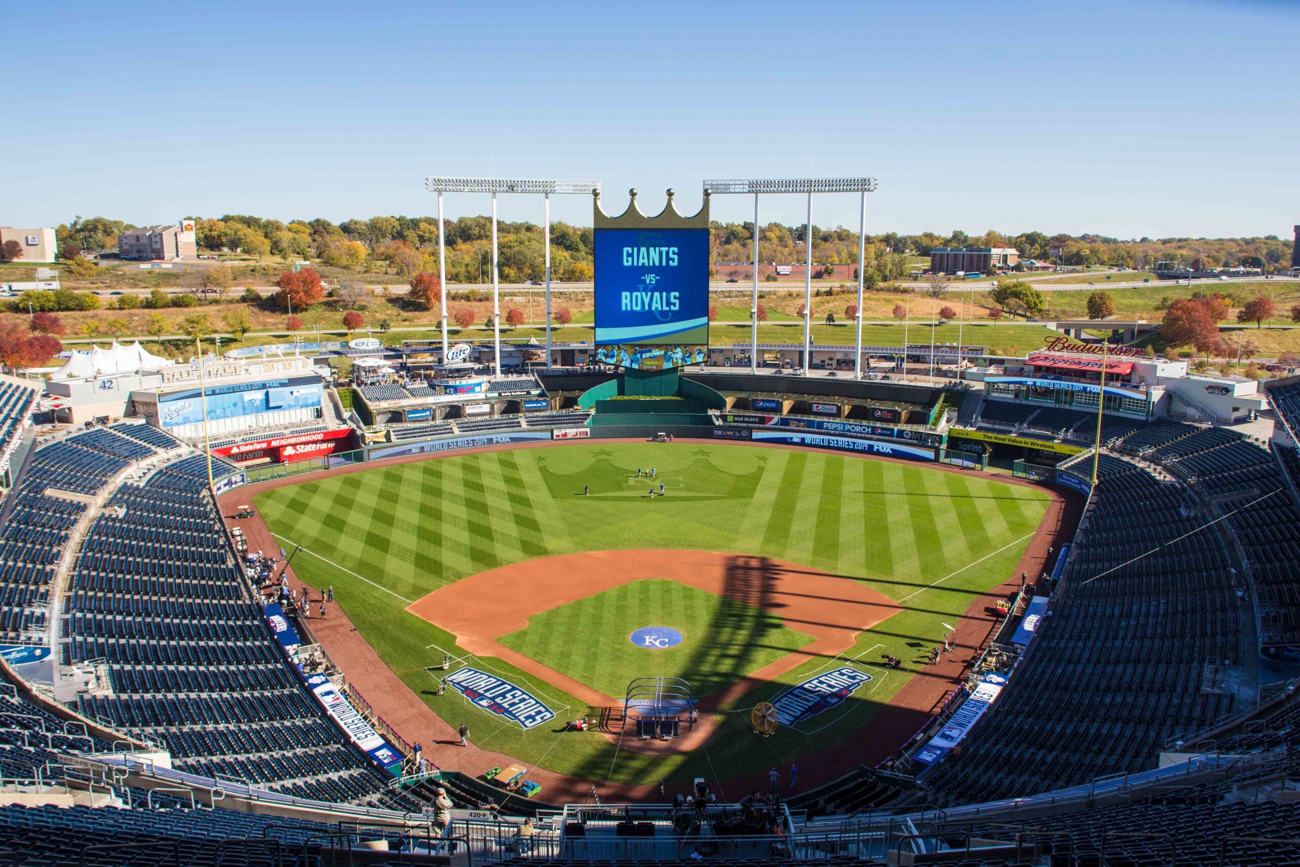Kansas City Royals Kauffman Stadium – Field Renovation