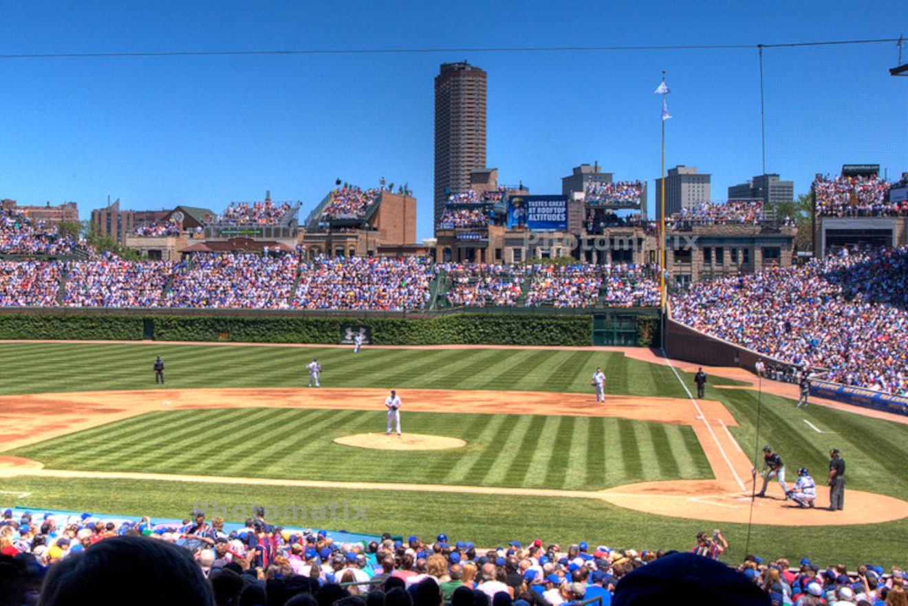 Chicago Cubs Wrigley Field Construction
